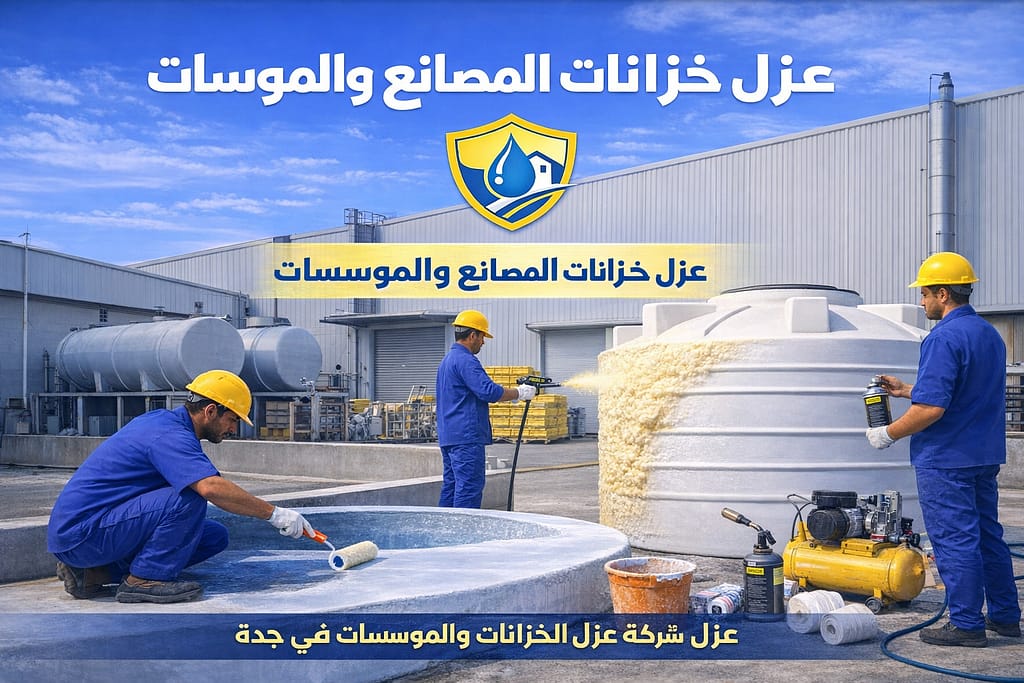 شركة عزل خزانات المصانع و المؤسسات بجدة