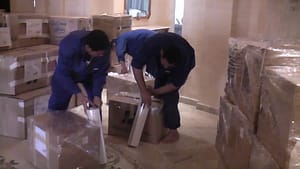 مرحلة تغليف العفش