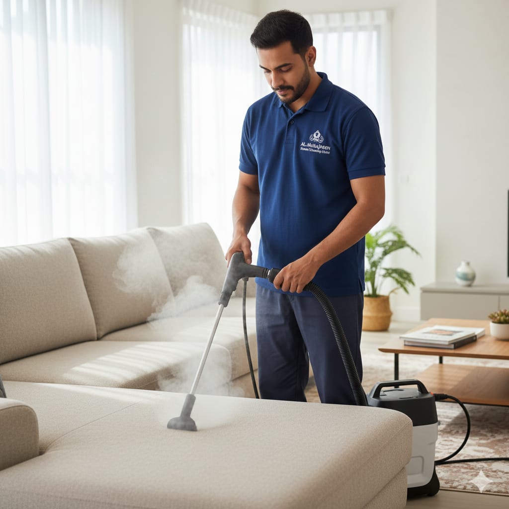 شركة تنظيف كنب بالبخار بجدة المهاجرين.